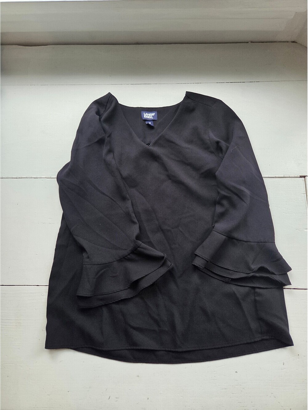 Vintage Corporate Goth Blouse